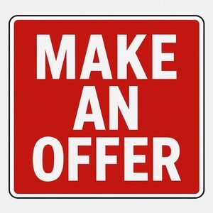 Reasonable Offers Considered